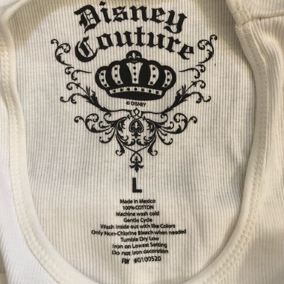 Disney Couture Form-Fitting Ribbed Tank - Picture 4 of 4